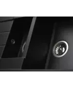 Кухонная мойка MODENA 1,5B1D BLACK METALLIC 3