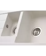 Кухонная мойка MODENA 1,5B1D WHITE 3