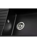 Кухонная мойка ROYS 1B1D BLACK - 3