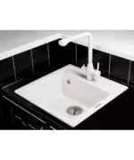 Кухонный смеситель Geo KG2385CR WHITE ALABAS. 2