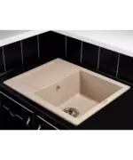 Кухонная мойка MODENA 1B1D SAND 2
