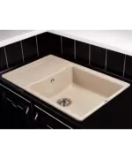 Кухонная мойка ROYS 1B1D BEIGE - 2