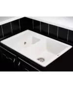 Кухонная мойка MODENA 1,5B1D WHITE 2