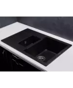 Кухонная мойка MODENA 1,5B1D BLACK 2