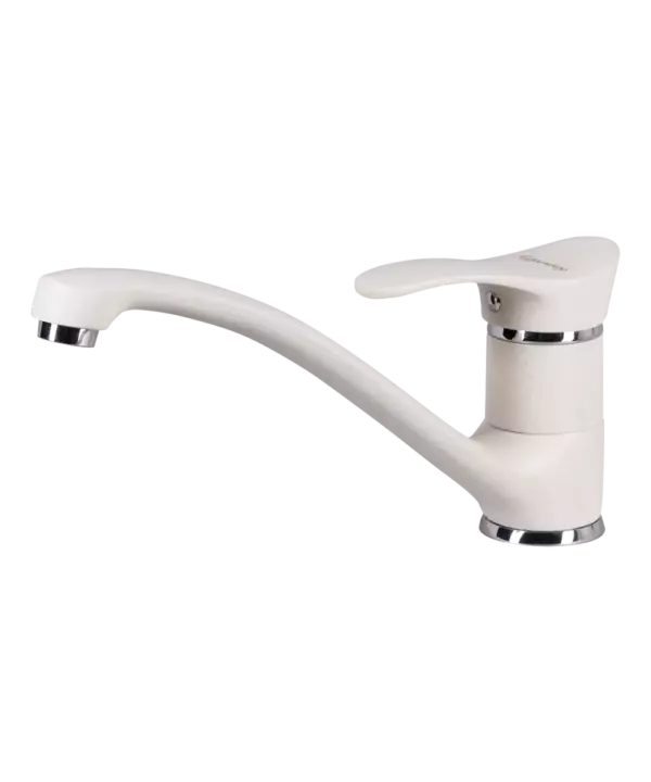 Кухонный смеситель TOPAZ KG2560 WHITE ALABAS.