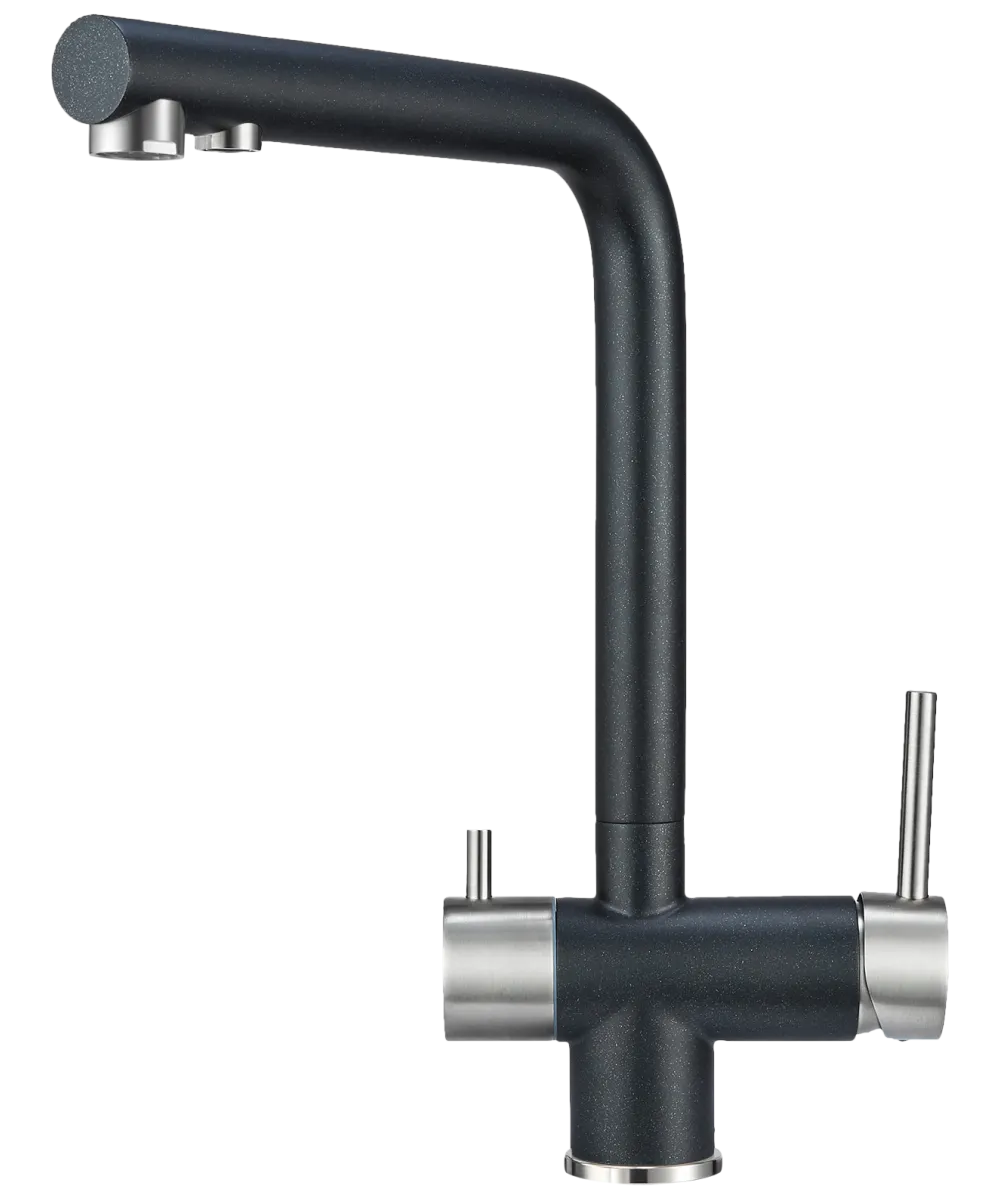 2305_shvarc Кухонный смеситель NERO ANTHRACITE - 1