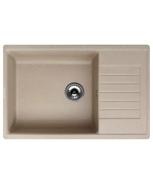 Кухонная мойка ROYS 1B1D BEIGE - 1