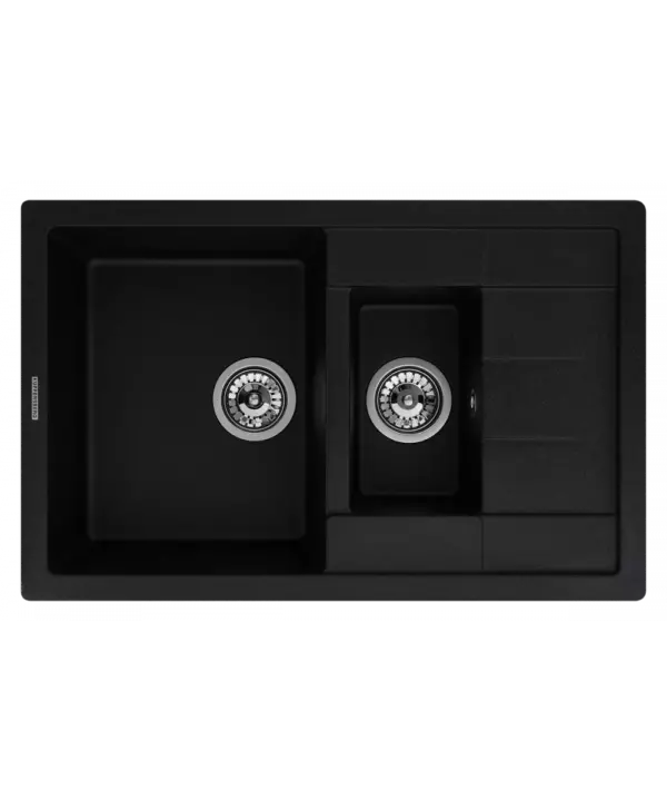 Кухонная мойка MODENA 1,5B1D BLACK