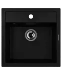Кухонная мойка MODENA 1,5B2D BLACK METALLIC
