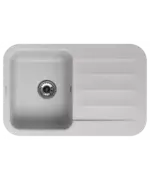 Кухонная мойка LIRA 1B1D GREY