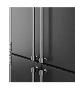 Холодильник отдельностоящий NMFV 18591 BK Silver 8