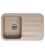 Кухонная мойка LIRA 1B1D SAND