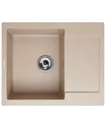 Кухонная мойка MODENA 1B1D SAND